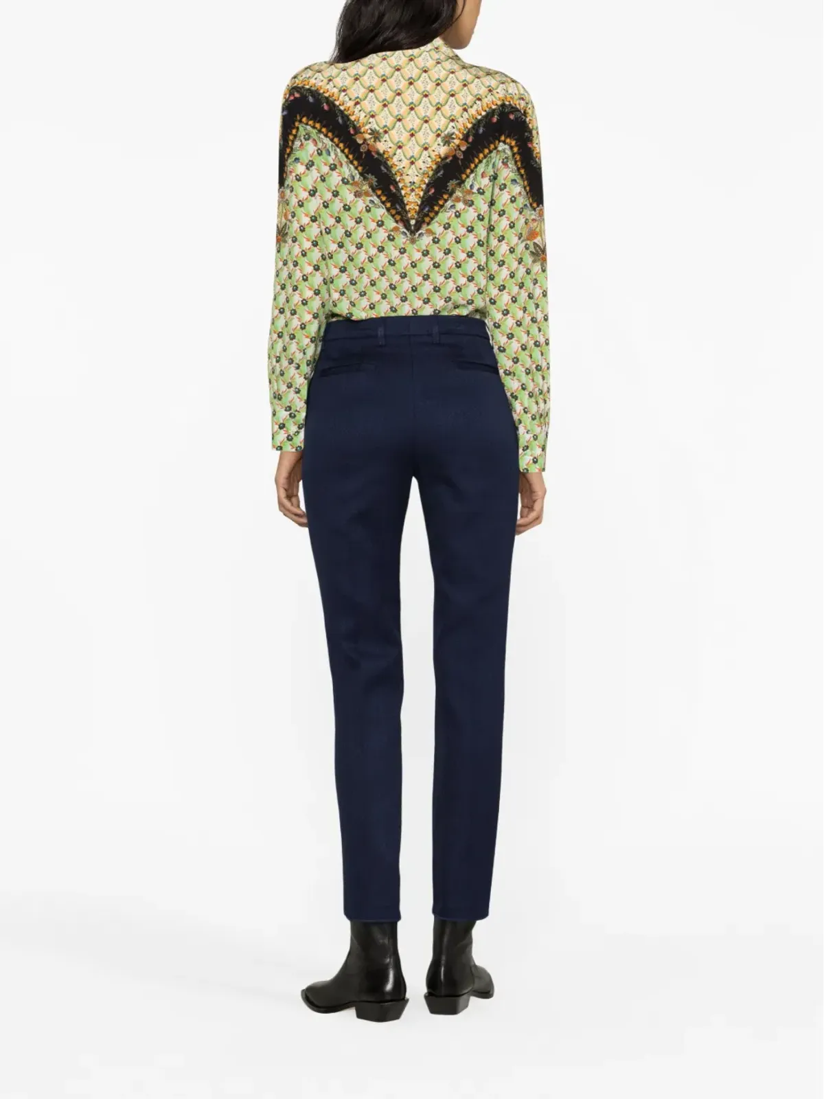 ETRO グラフィックプリント長袖シャツ - 画像4
