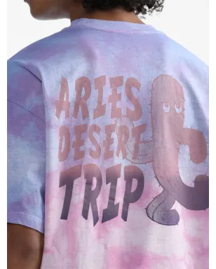 Aries ロゴプリント・タイダイ Tシャツ - サムネイル5