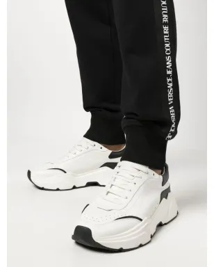 Versace Jeans Couture ロゴテープ トラックパンツ - ブラック - サムネイル5