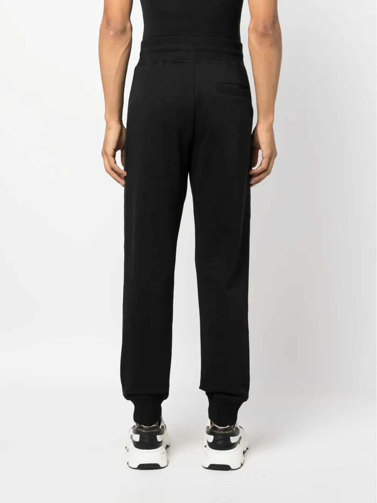 Versace Jeans Couture ロゴテープ トラックパンツ - ブラック - 画像4