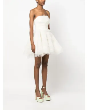 Ana Radu ストラップレス・オーガンザ・ミニドレス - サムネイル3