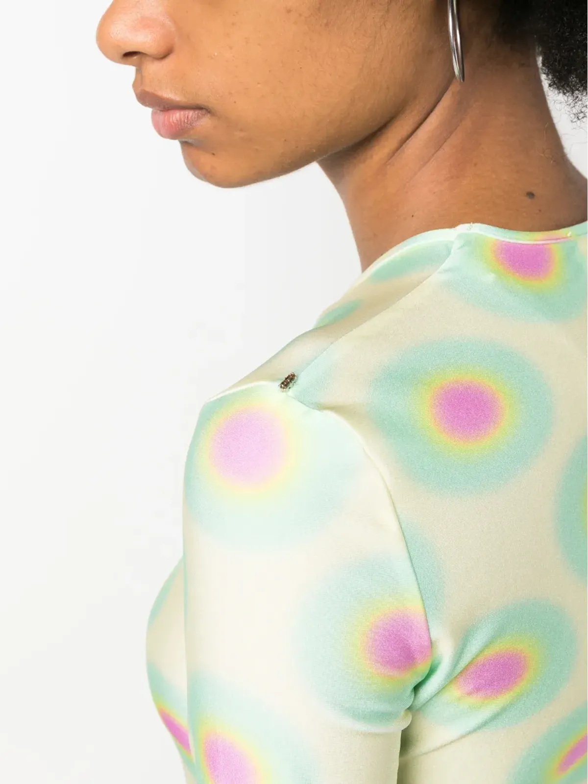 Sportmax グラフィックプリント クルーネック Tシャツ - 画像5