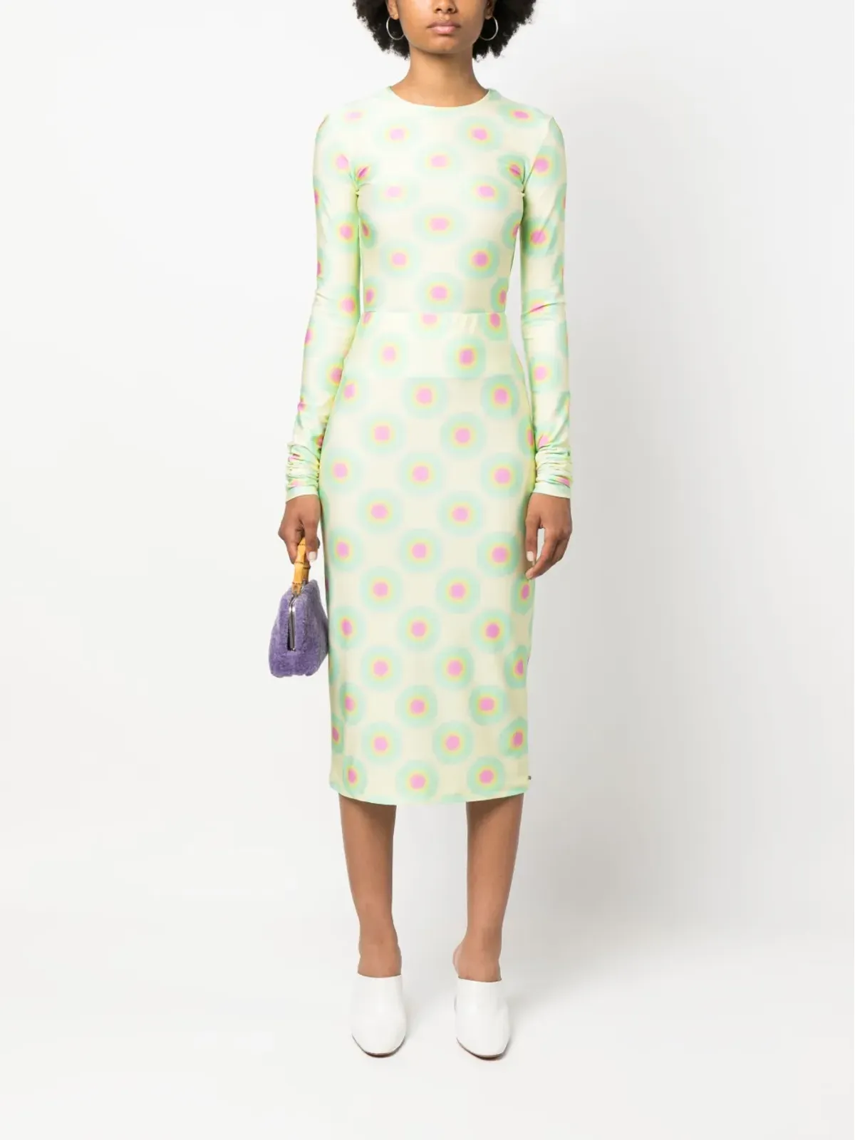 Sportmax グラフィックプリント クルーネック Tシャツ - 画像2