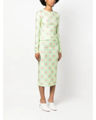 Sportmax グラフィックプリント クルーネック Tシャツ - サムネイル3