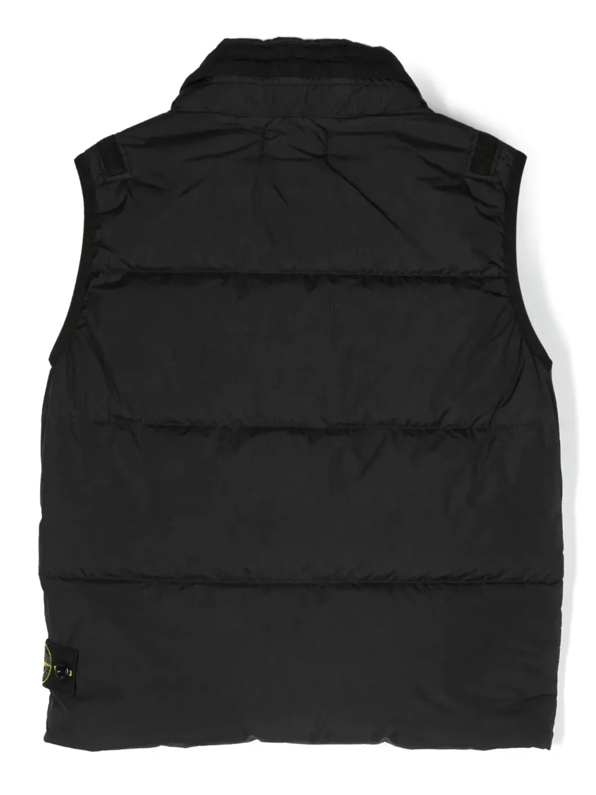 Stone Island Junior コンパスアップリケ キルトジレ - 画像2