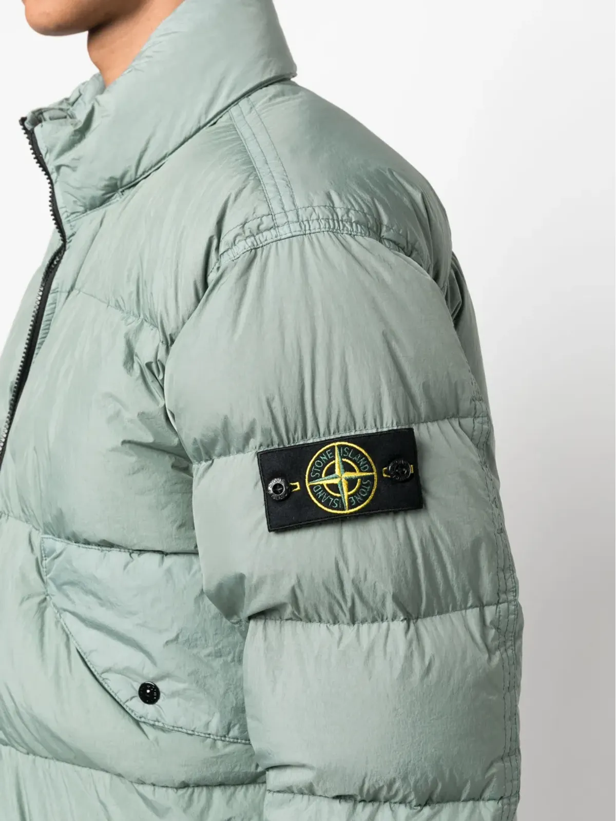 Stone Island ストーンアイランド コンパスバッジ付きダウンジャケット - 画像5