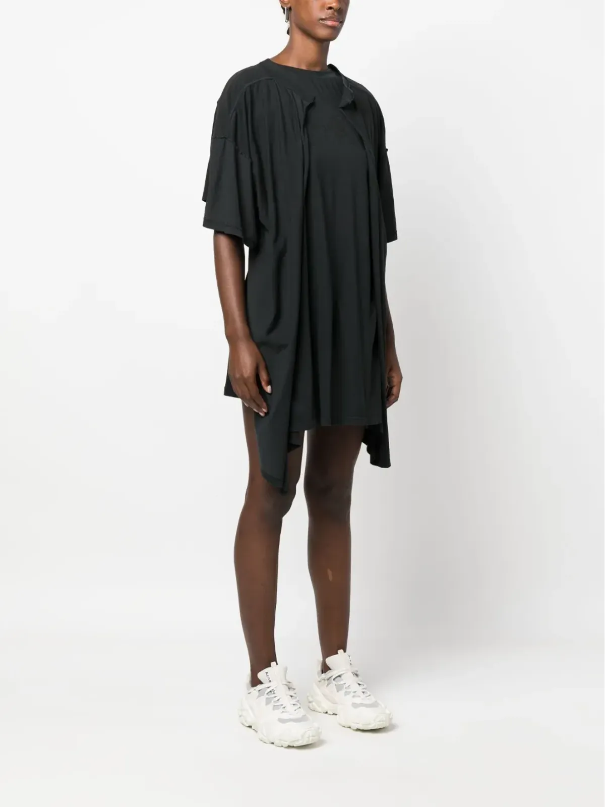 MM6 Maison Margiela ナンバーズプリント・コットン・ロンパース - 画像3