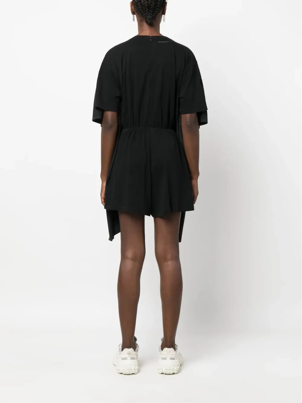 MM6 Maison Margiela ナンバーズプリント・コットン・ロンパース - 画像4