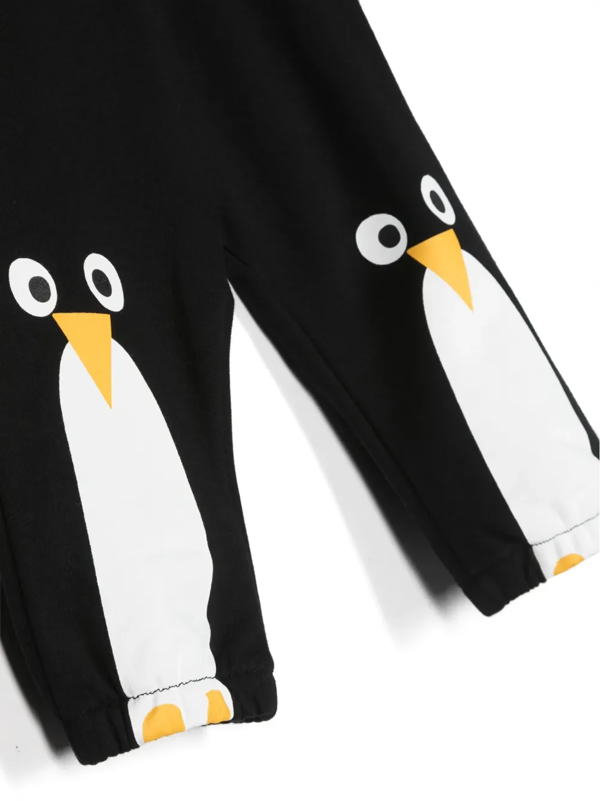 Stella McCartney Kids ペンギン柄コットンジョガーパンツ - 画像3