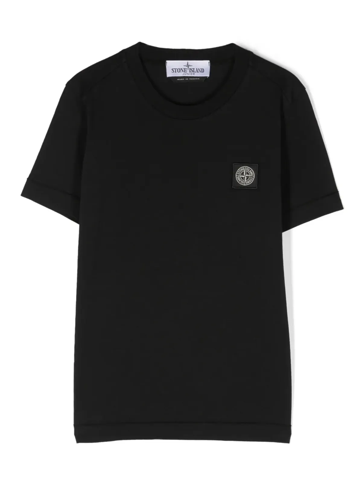 Stone Island Junior コンパスモチーフ コットン Tシャツ - 画像1