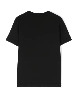 Stone Island Junior コンパスモチーフ コットン Tシャツ - サムネイル2