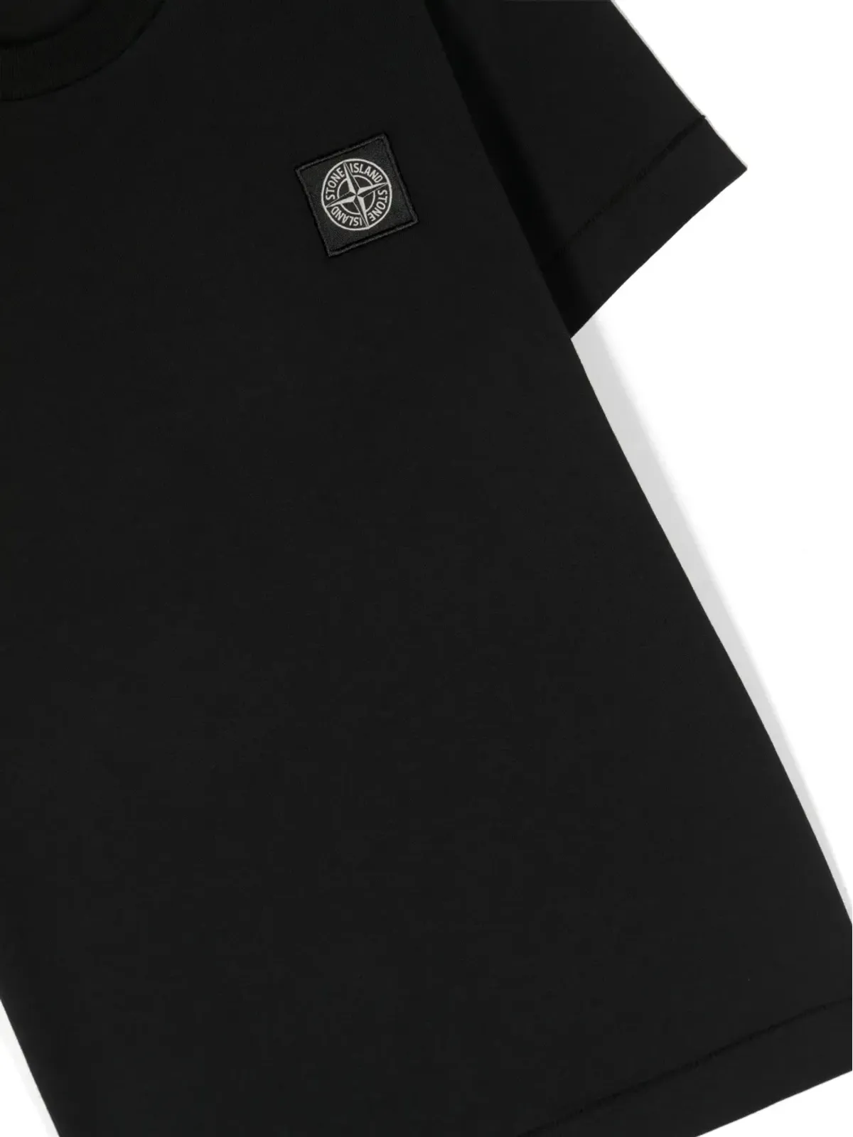 Stone Island Junior コンパスモチーフ コットン Tシャツ - 画像3