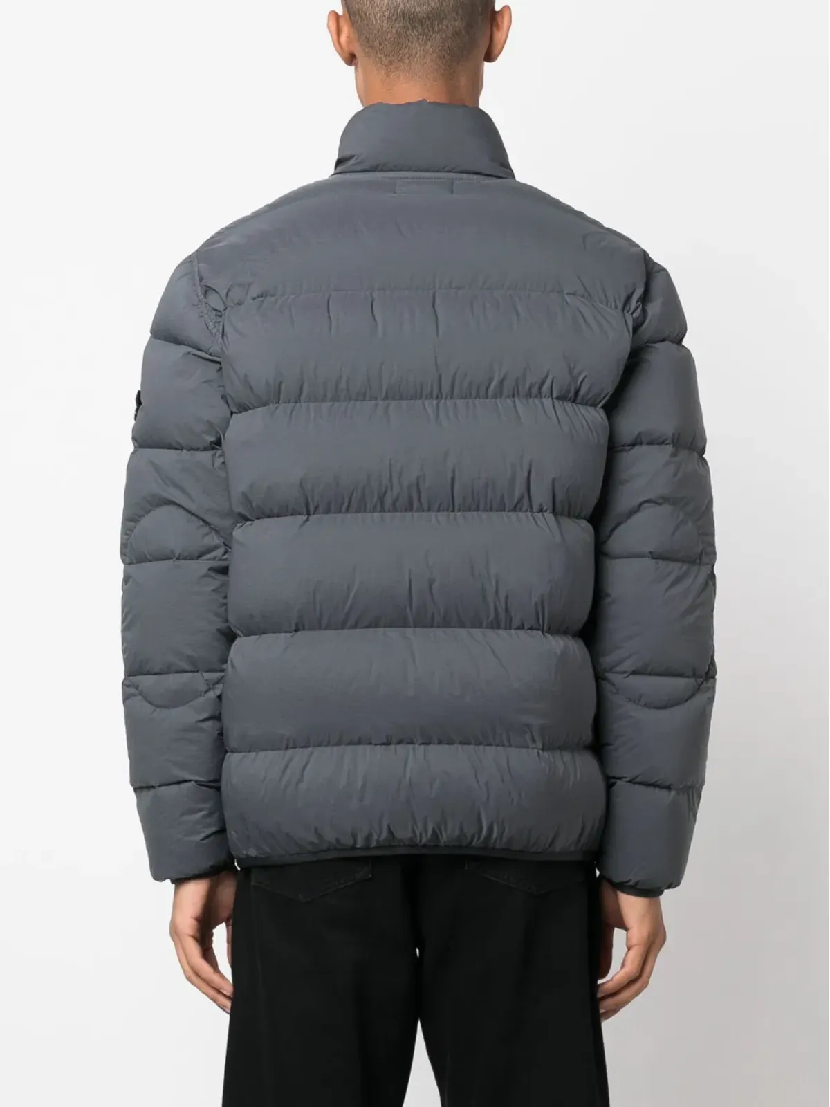 Stone Island Compassパッチ付きダウンジャケット - 画像4