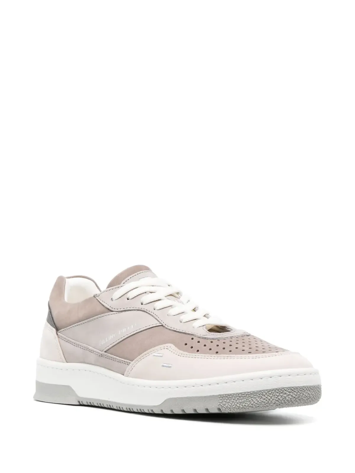 Filling Pieces ロゴプリント スエードスニーカー - 画像2