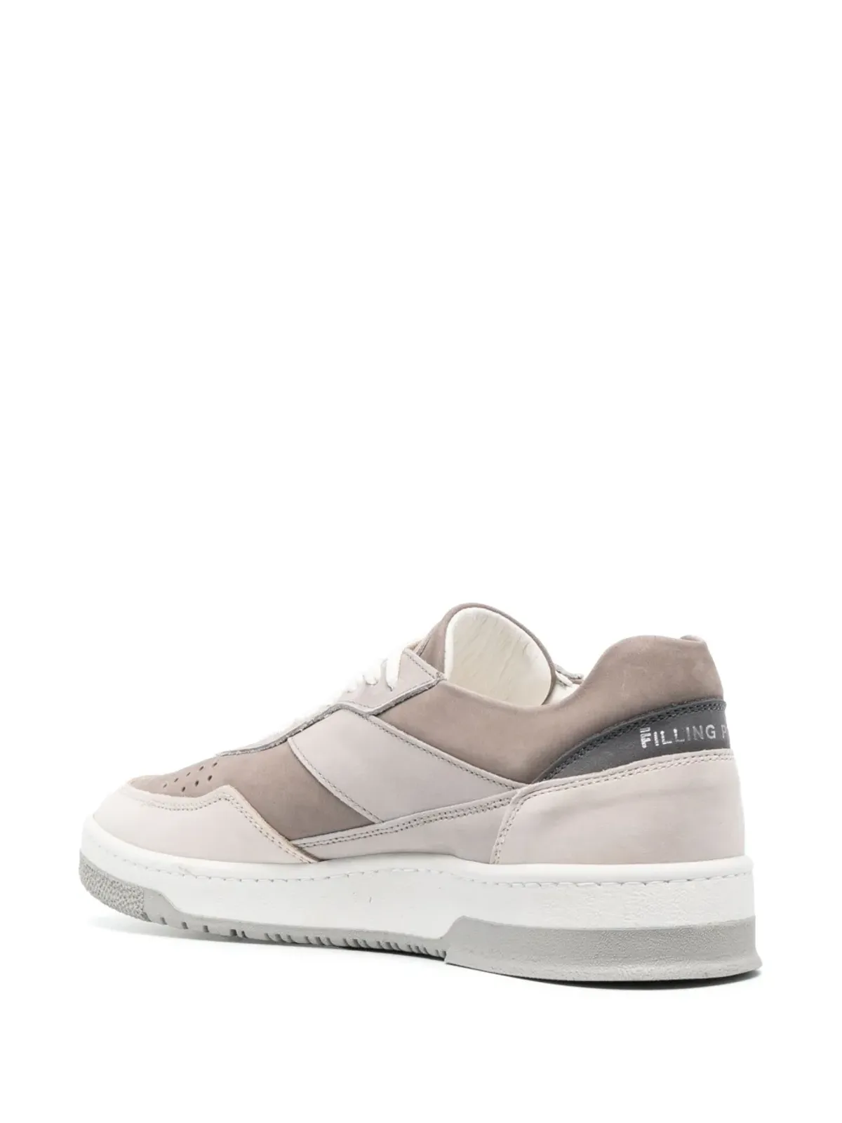 Filling Pieces ロゴプリント スエードスニーカー - 画像3