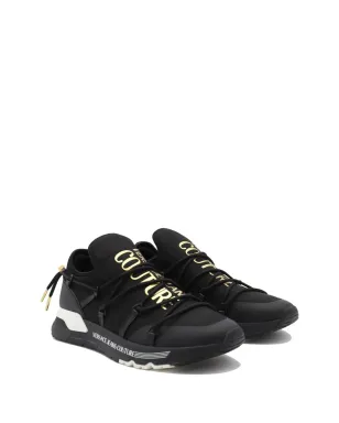 Versace Jeans Couture ダイナミック ロー・トップ スニーカー ブラック - サムネイル2