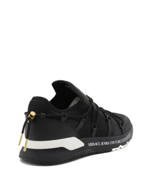 Versace Jeans Couture ダイナミック ロー・トップ スニーカー ブラック - サムネイル3