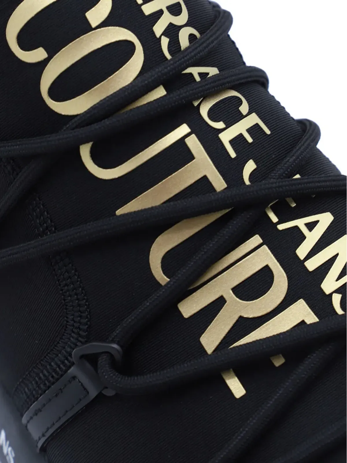 Versace Jeans Couture ダイナミック ロー・トップ スニーカー ブラック - 画像4