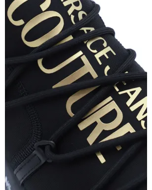 Versace Jeans Couture ダイナミック ロー・トップ スニーカー ブラック - サムネイル4