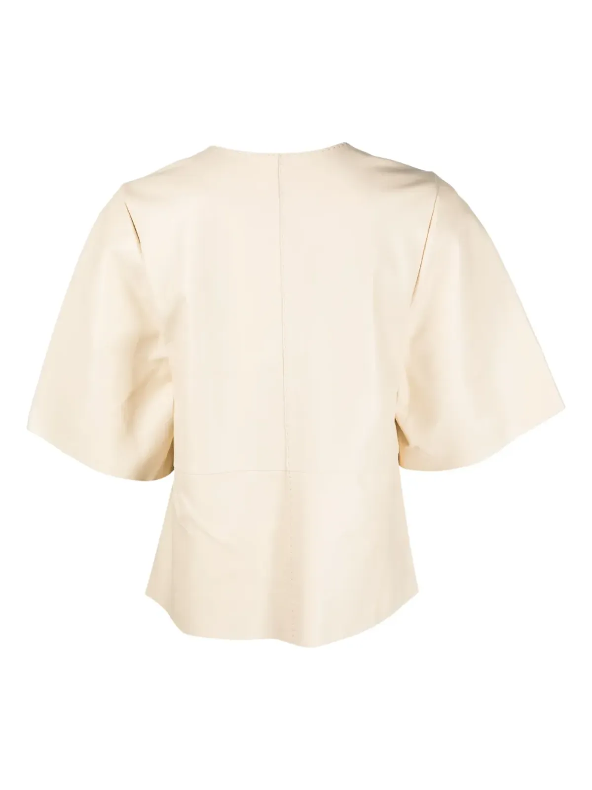 By Malene Birger ウィオラス レザー トップ - 画像2