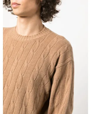 Roberto Collina ケーブル編みセーター メリノ×カシミヤ混紡 - サムネイル5
