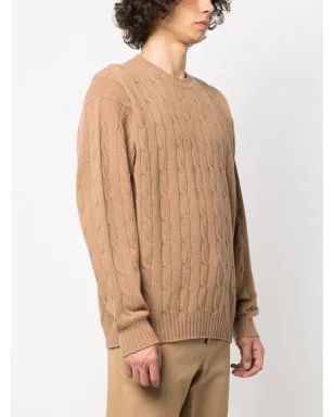 Roberto Collina ケーブル編みセーター メリノ×カシミヤ混紡 - サムネイル3