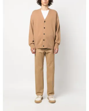 Roberto Collina ロベルト・コリーナ Vネック ウール×カシミヤ混紡 カーディガン - サムネイル2