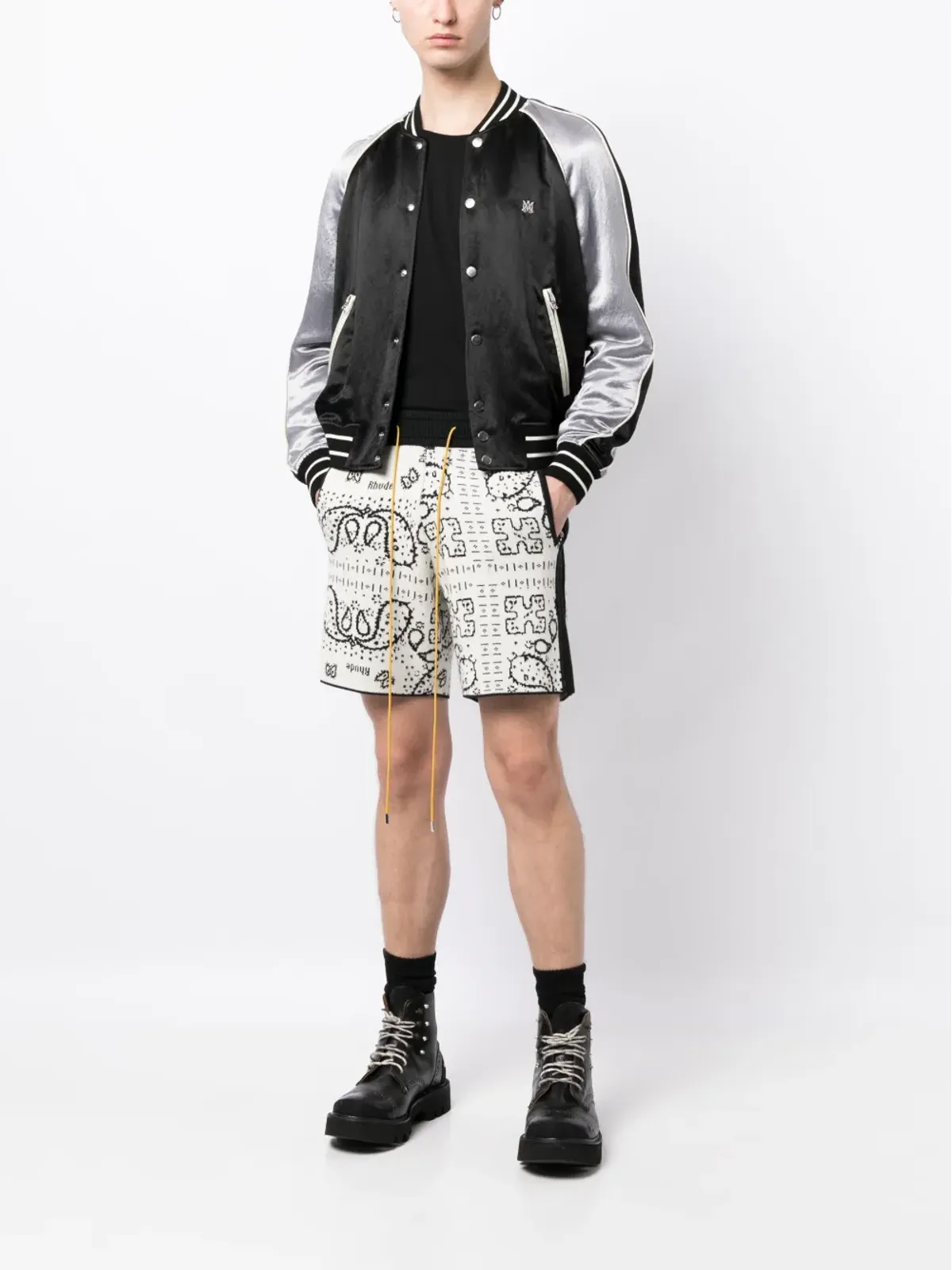 RHUDE Bancoニットショーツ - 画像2