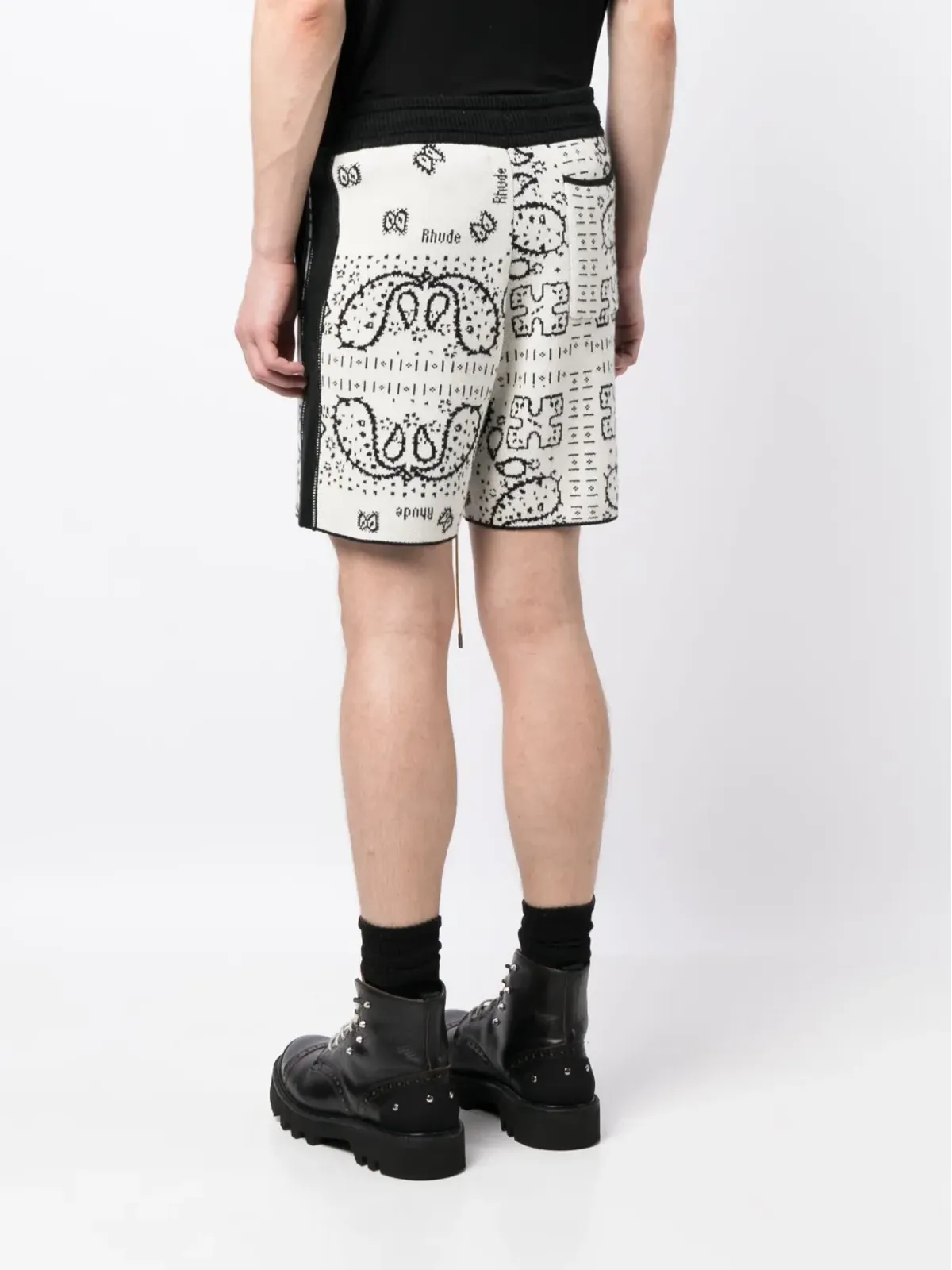 RHUDE Bancoニットショーツ - 画像4