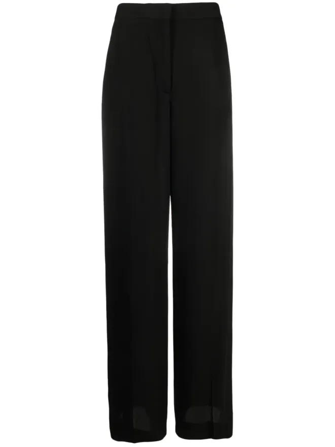 Fabiana Filippi Fabiana Filippi high-waisted palazzo trousers - Blackの商品画像