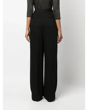 Fabiana Filippi high-waisted palazzo trousers - Black - サムネイル4
