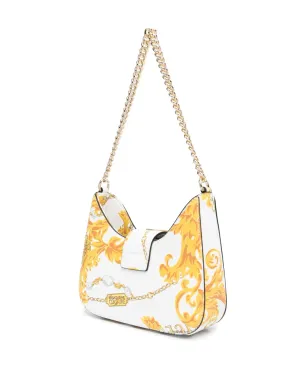 Versace Jeans Couture Chain Couture フェイクレザー ショルダーバッグ - ホワイト - サムネイル4