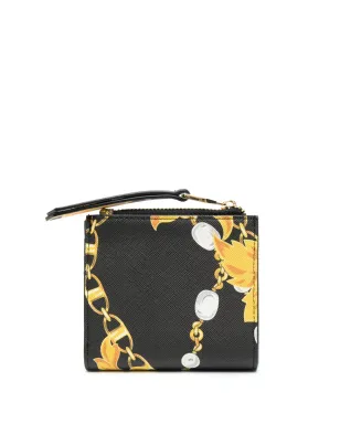 Versace Jeans Couture バロック柄プリント レザー ウォレット - ゴールド - サムネイル2