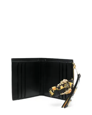 Versace Jeans Couture バロック柄プリント レザー ウォレット - ゴールド - サムネイル3