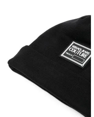 Versace Jeans Couture ロゴパッチ ターンアップブリム ビーニー - サムネイル2