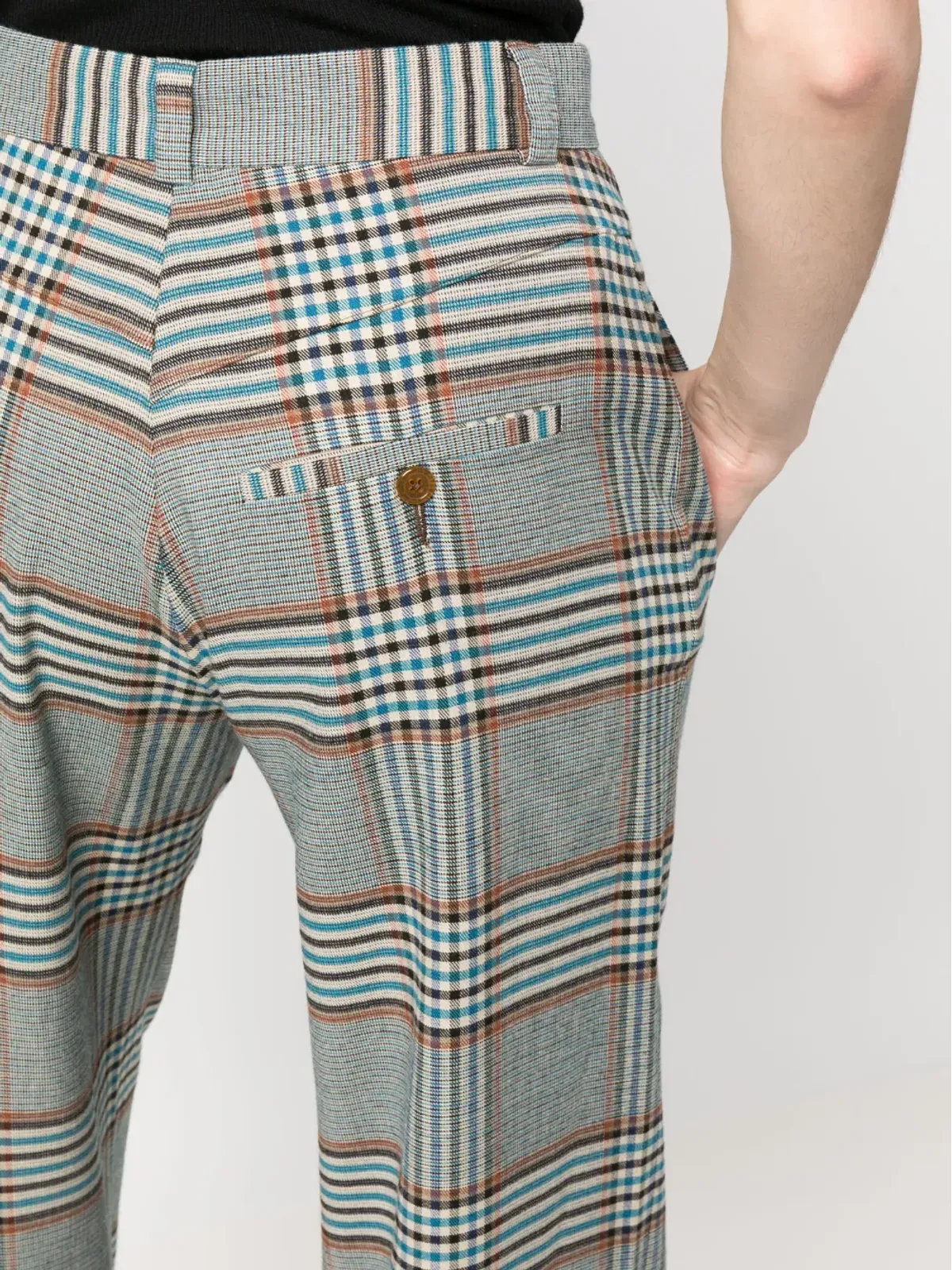 Vivienne Westwood Ray タータンチェック柄パンツ - 画像5