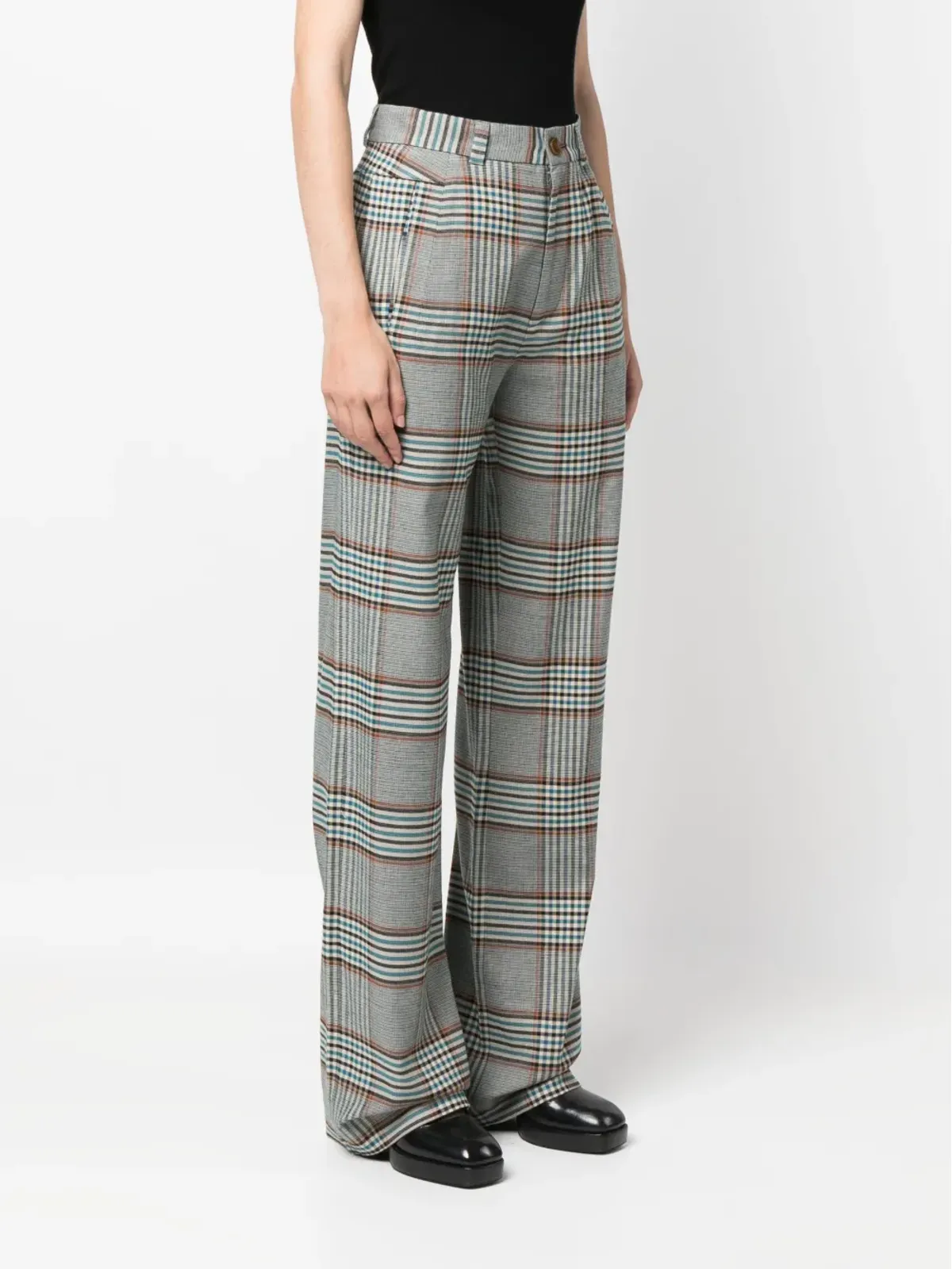 Vivienne Westwood Ray タータンチェック柄パンツ - 画像3