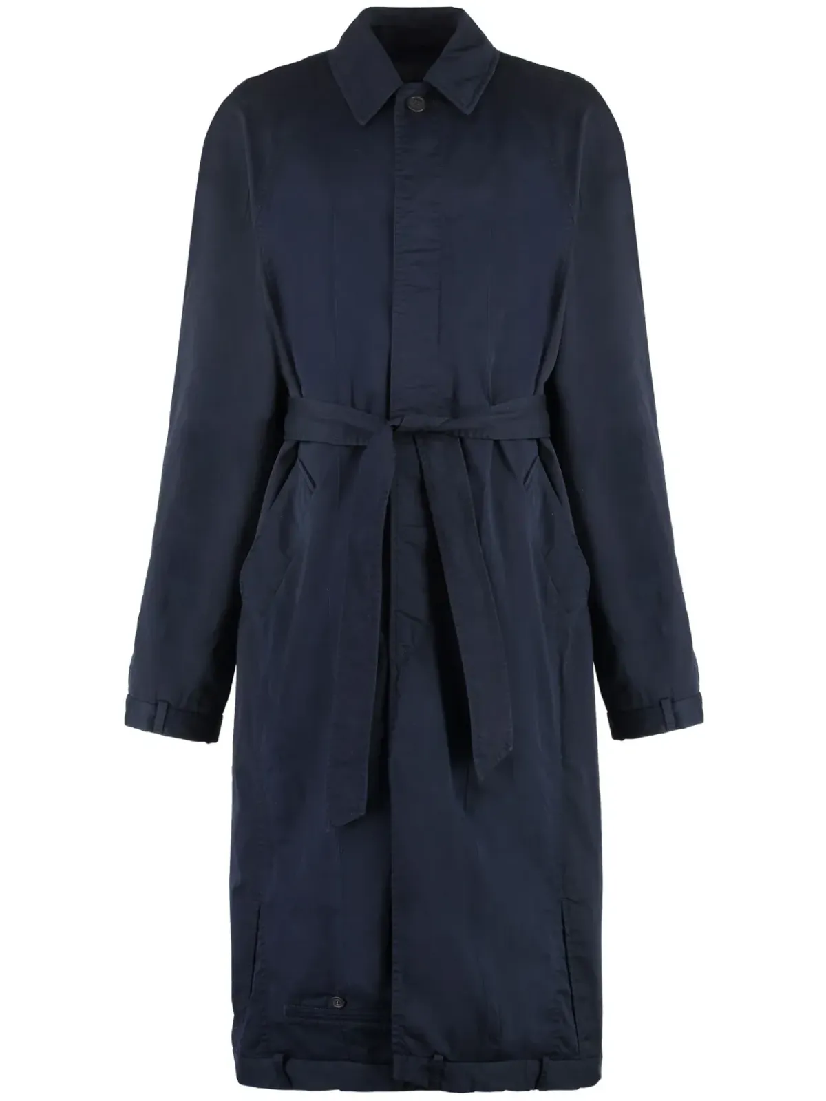Balenciaga デコンストラクテッド コットン ロングコート - 画像1