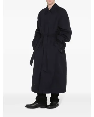 Balenciaga デコンストラクテッド コットン ロングコート - サムネイル2