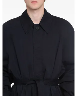 Balenciaga デコンストラクテッド コットン ロングコート - サムネイル4