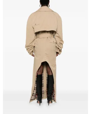 Balenciaga デコンストラクションデザイン トレンチコート - サムネイル4