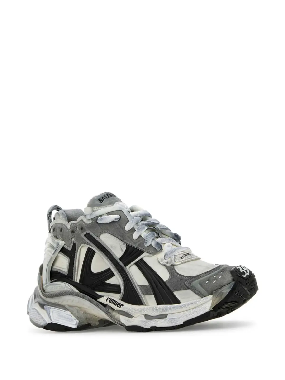 Balenciaga ランナー パネルデザイン スニーカー - 画像2