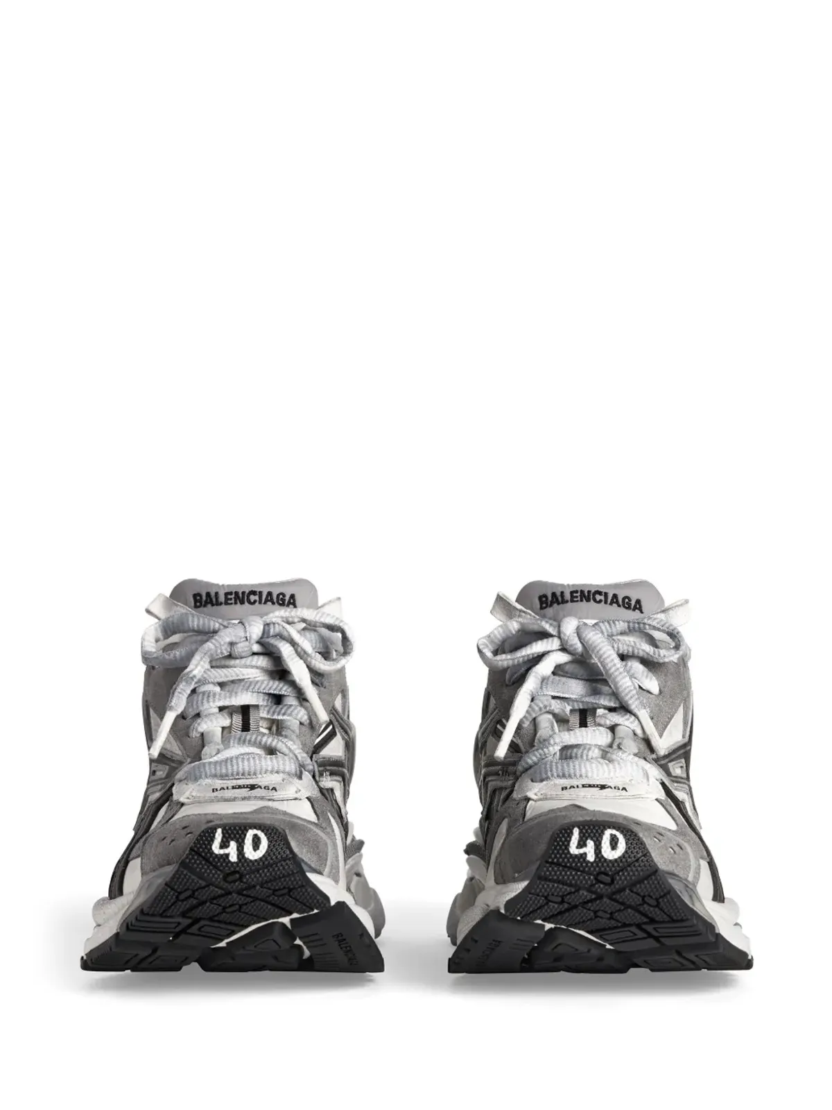 Balenciaga ランナー パネルデザイン スニーカー - 画像3
