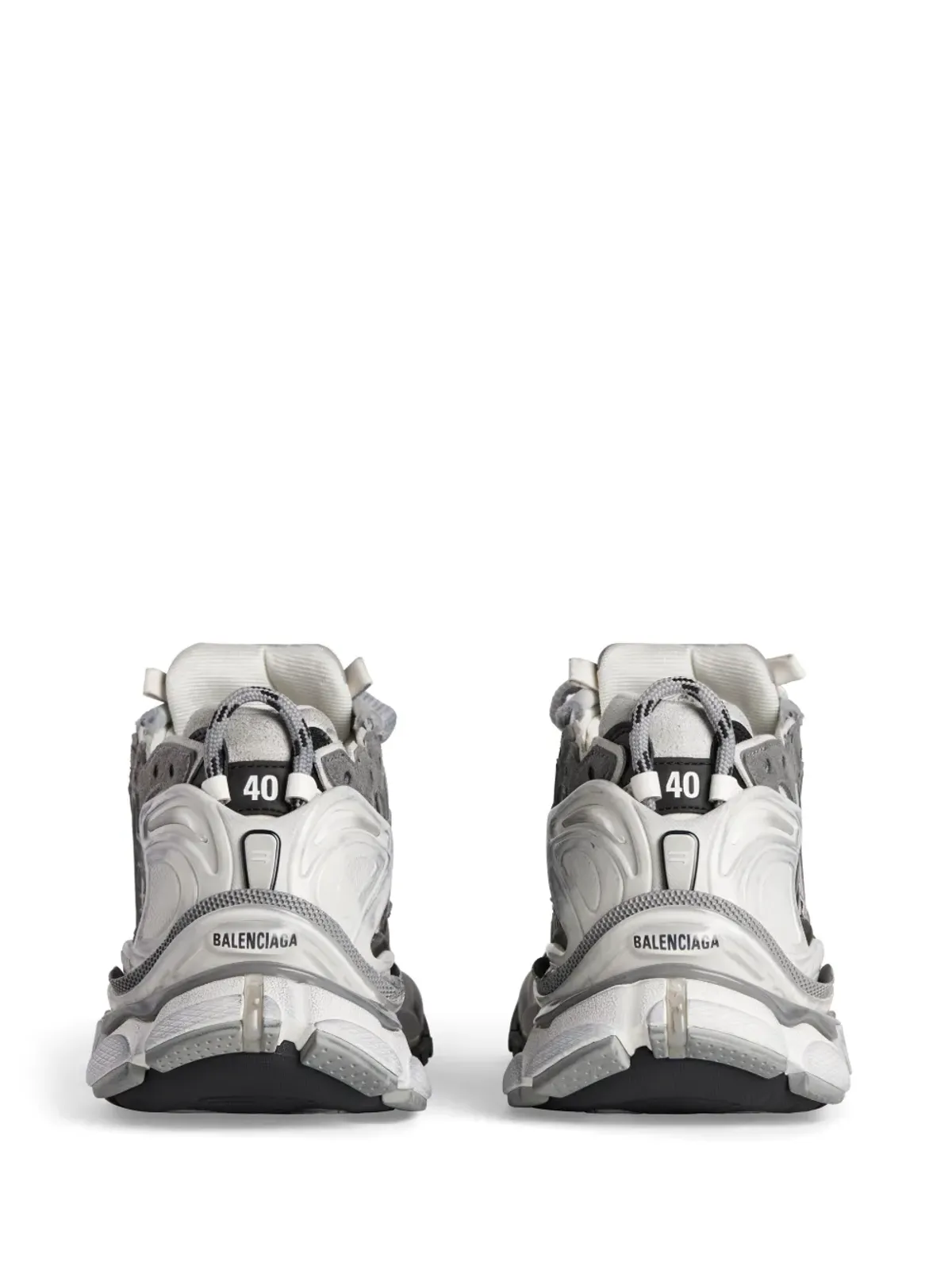 Balenciaga ランナー パネルデザイン スニーカー - 画像4