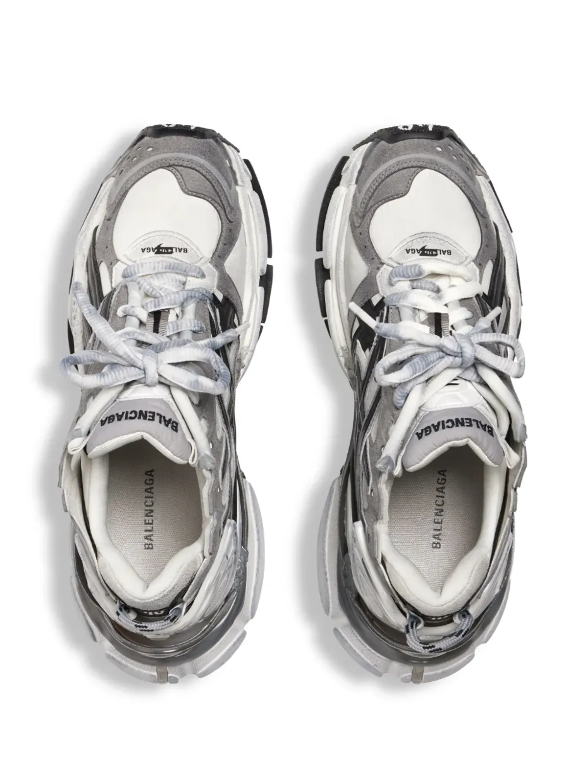 Balenciaga ランナー パネルド スニーカー - 画像4