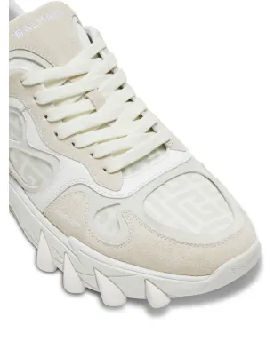 Balmain B-Eastモノグラムスニーカー - サムネイル2