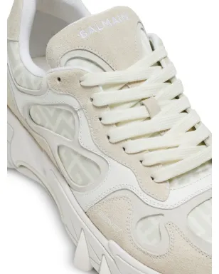 Balmain B-Eastモノグラムスニーカー - サムネイル4