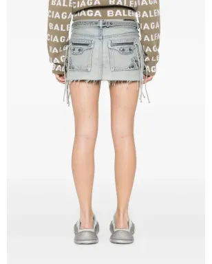 Balenciaga デニムミニスカート - サムネイル4