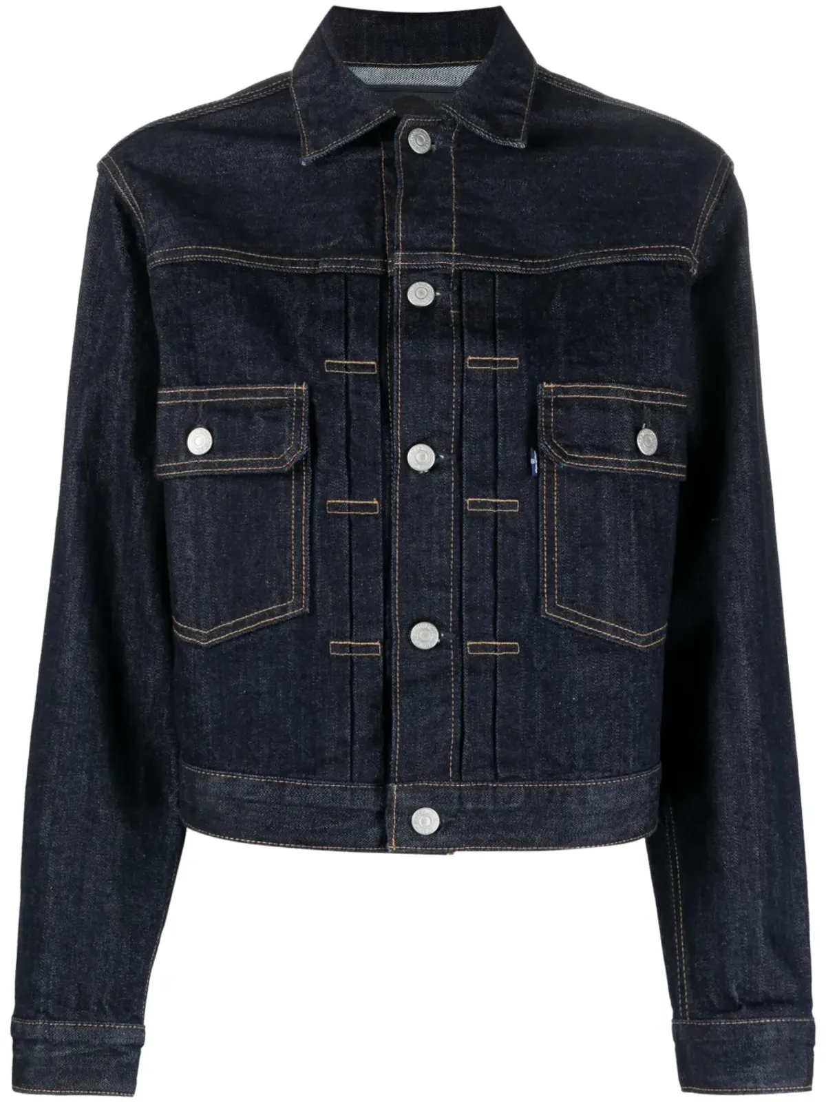 Levi's ロゴボタン付きデニムジャケット - 画像1