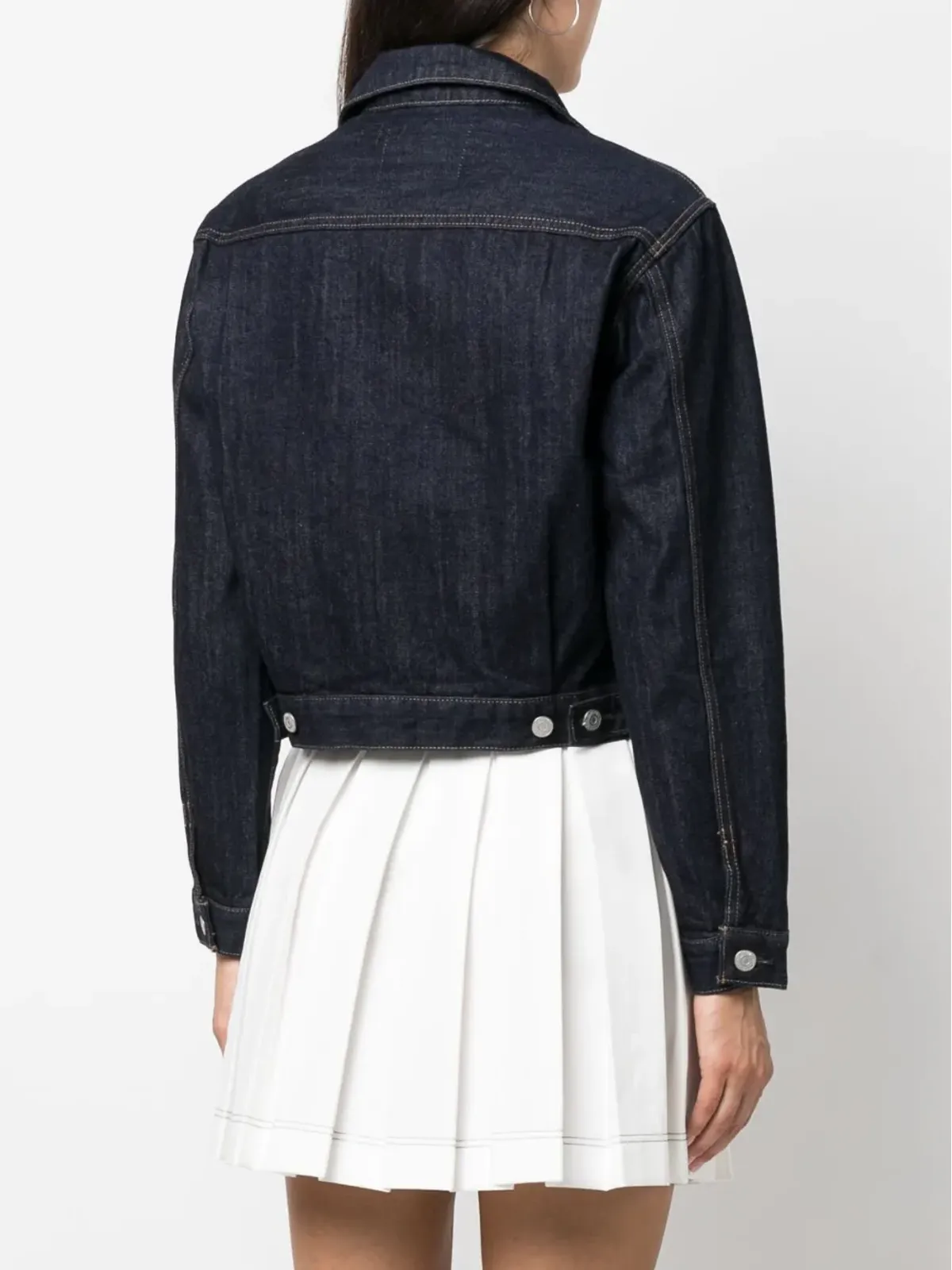 Levi's ロゴボタン付きデニムジャケット - 画像4